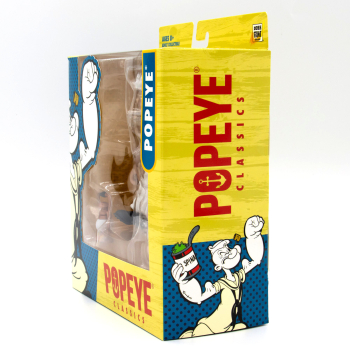 Hier ist die Actionfigur "Popeye White Sailor Suit" in der Seitenansicht von rechts zu sehen.